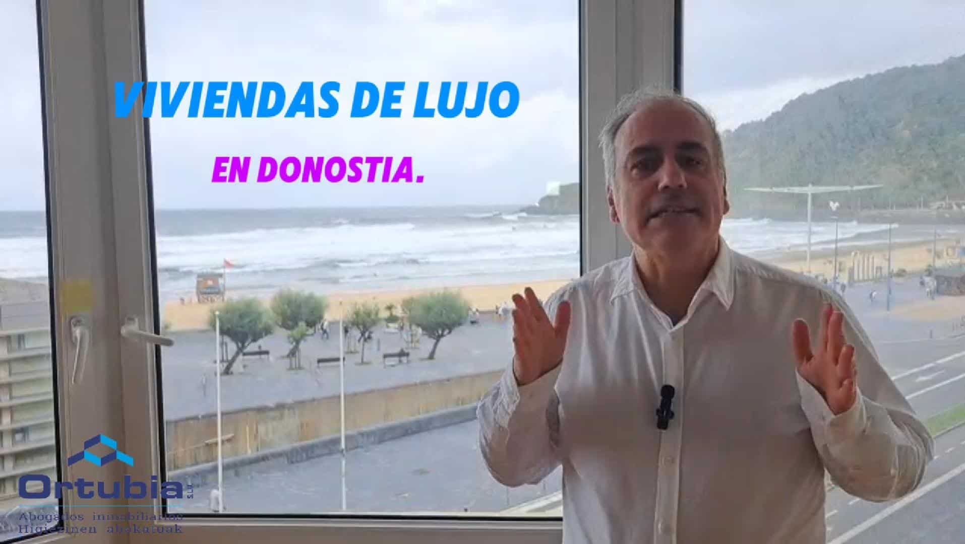 viviendas de lujo Donostia San Sebastián Gros